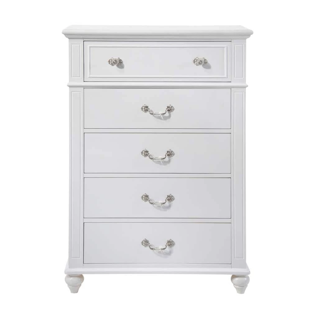 Outlet 😀 Annie 3-Piece White Full Platform Bedroom Set with Storage Trundle by Picket House Furnishings ✔️ - Image 4