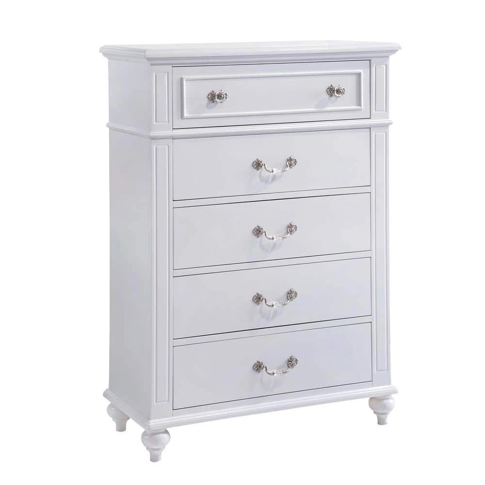 Outlet 😀 Annie 3-Piece White Full Platform Bedroom Set with Storage Trundle by Picket House Furnishings ✔️ - Image 5