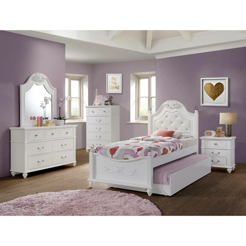 Top 10 ๐ Annie 3-Piece White Twin Platform Bedroom Set by Picket House Furnishings ๐งจ - Image 10