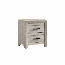 Budget 🔥 Keely 27 in. H x 24 in. W x 17 in. D 2-Drawer Nightstand in White by Picket House Furnishings 😉