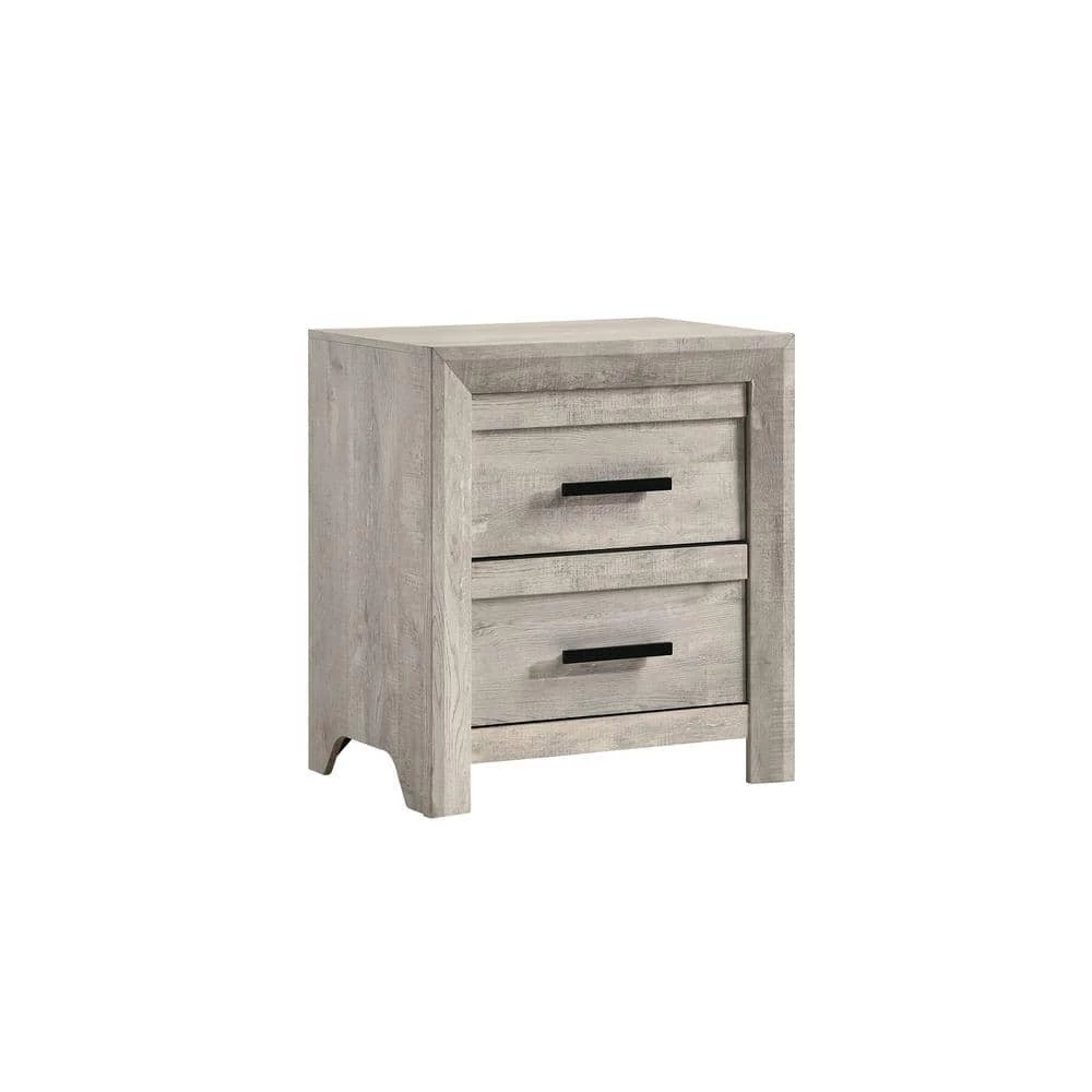 Budget 🔥 Keely 27 in. H x 24 in. W x 17 in. D 2-Drawer Nightstand in White by Picket House Furnishings 😉