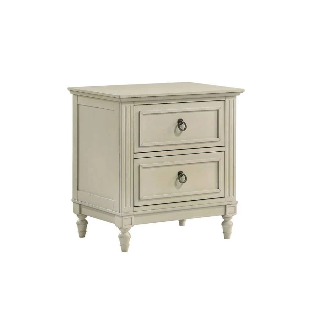 Outlet ๐ Gia 26 in. H x 27 in. W x 17 in. D 2-Drawer Nightstand by Picket House Furnishings ๐